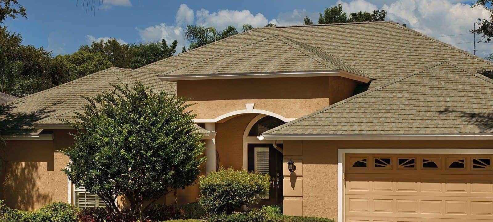 Home with a shingle roof, ready for an insurance inspection