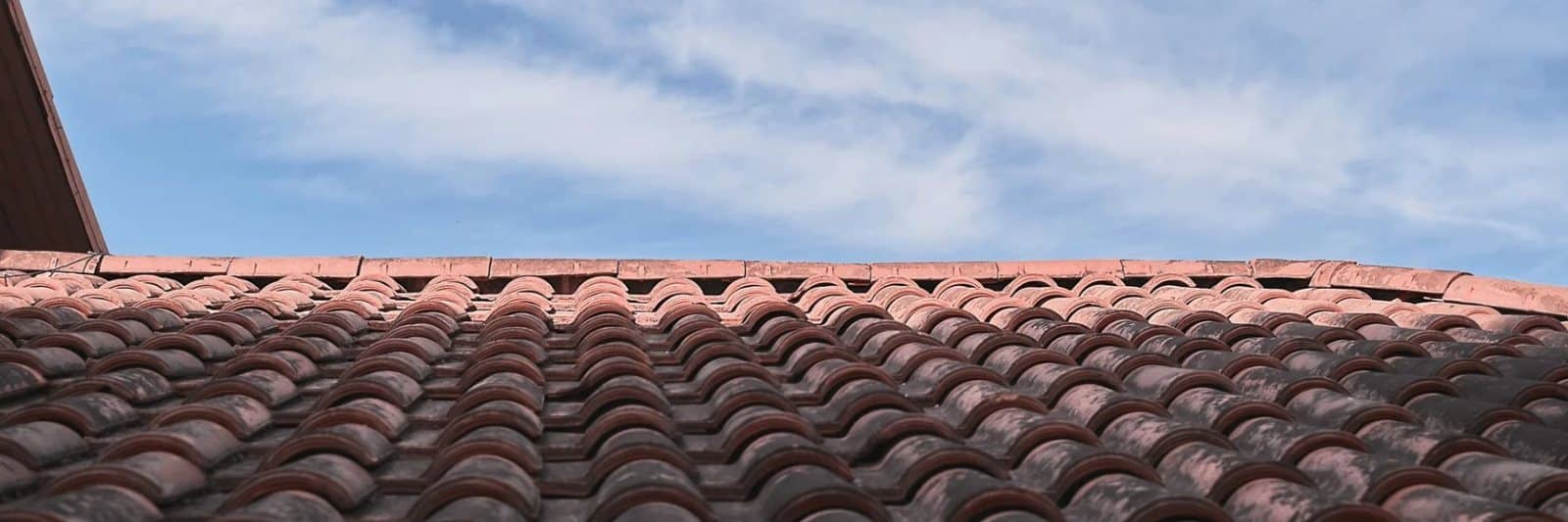 Clay roof tiles