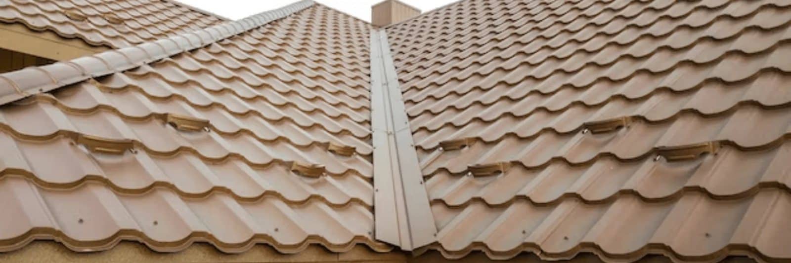 Close-up of a roof surface