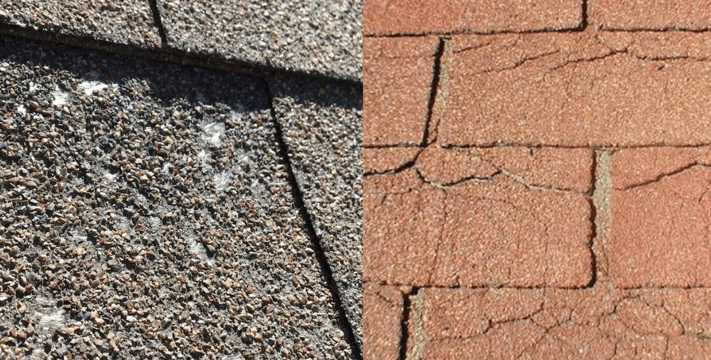 Hail Damage To Asphalt And Composition Shingles